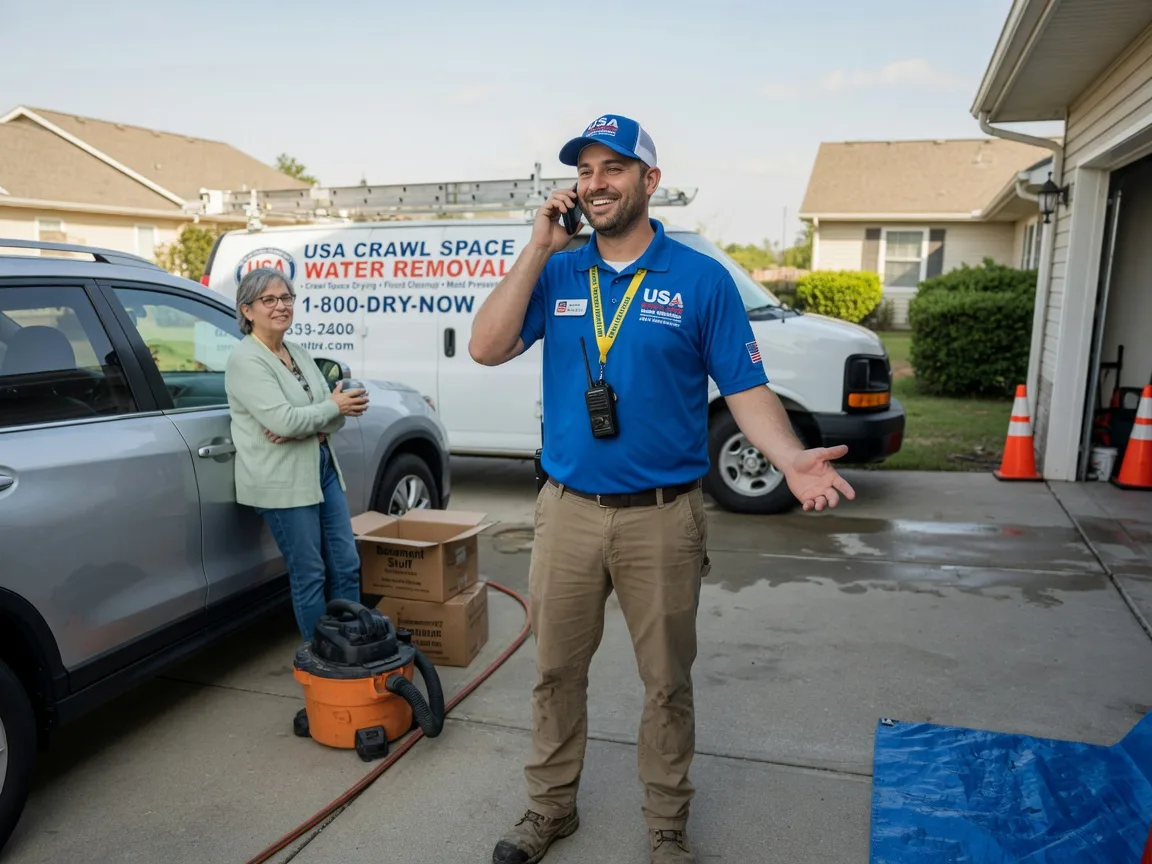 Crawl Space Water Removal Naponee, NE FAQs